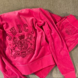 Juicy Couture pink tracksuit